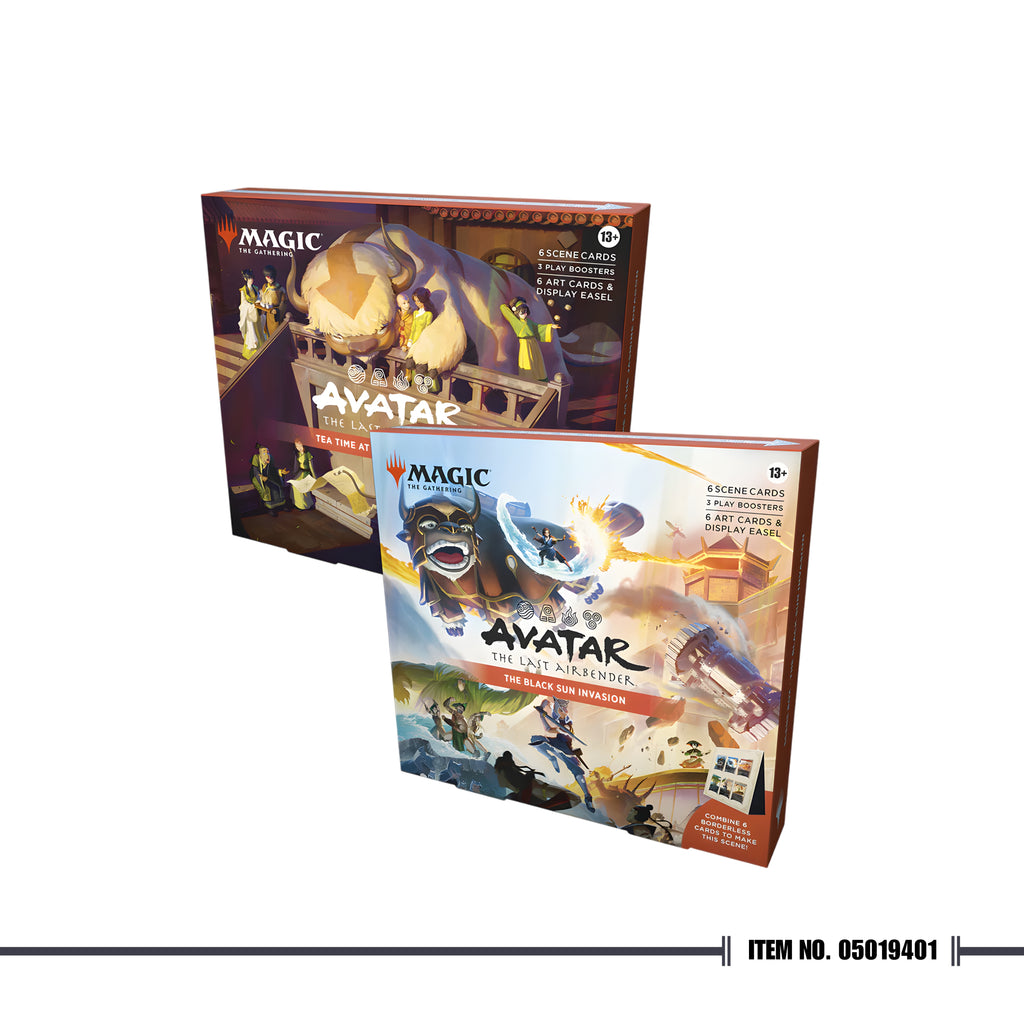 Magic: The Gathering Avatar: The Last Airbender Scene Box (Set of 2)