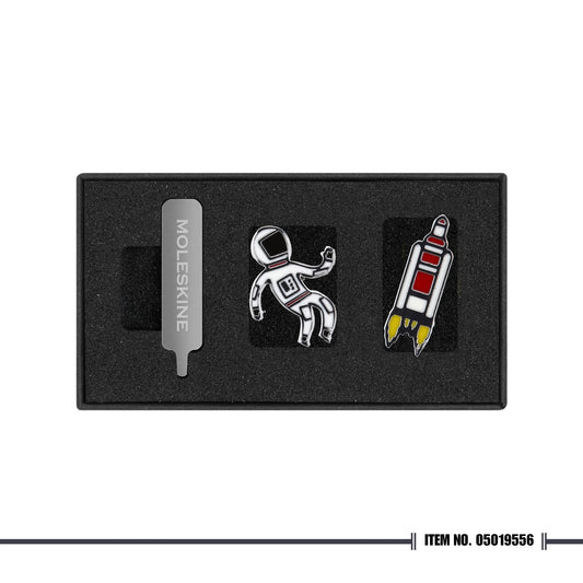 Moleskine NASA-inspired Limited Edition Pins (Set of 2)