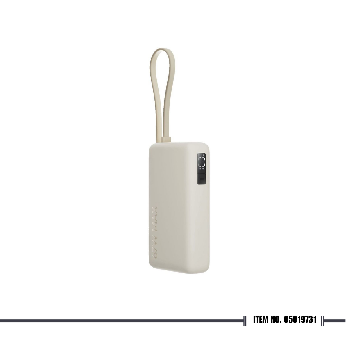 Xiaomi 20000mAh Power Bank 67W CCC Integrated Cable