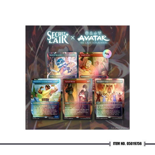 Secret Lair x Avatar: The Last Airbender | The Ember Island Players Foil Edition