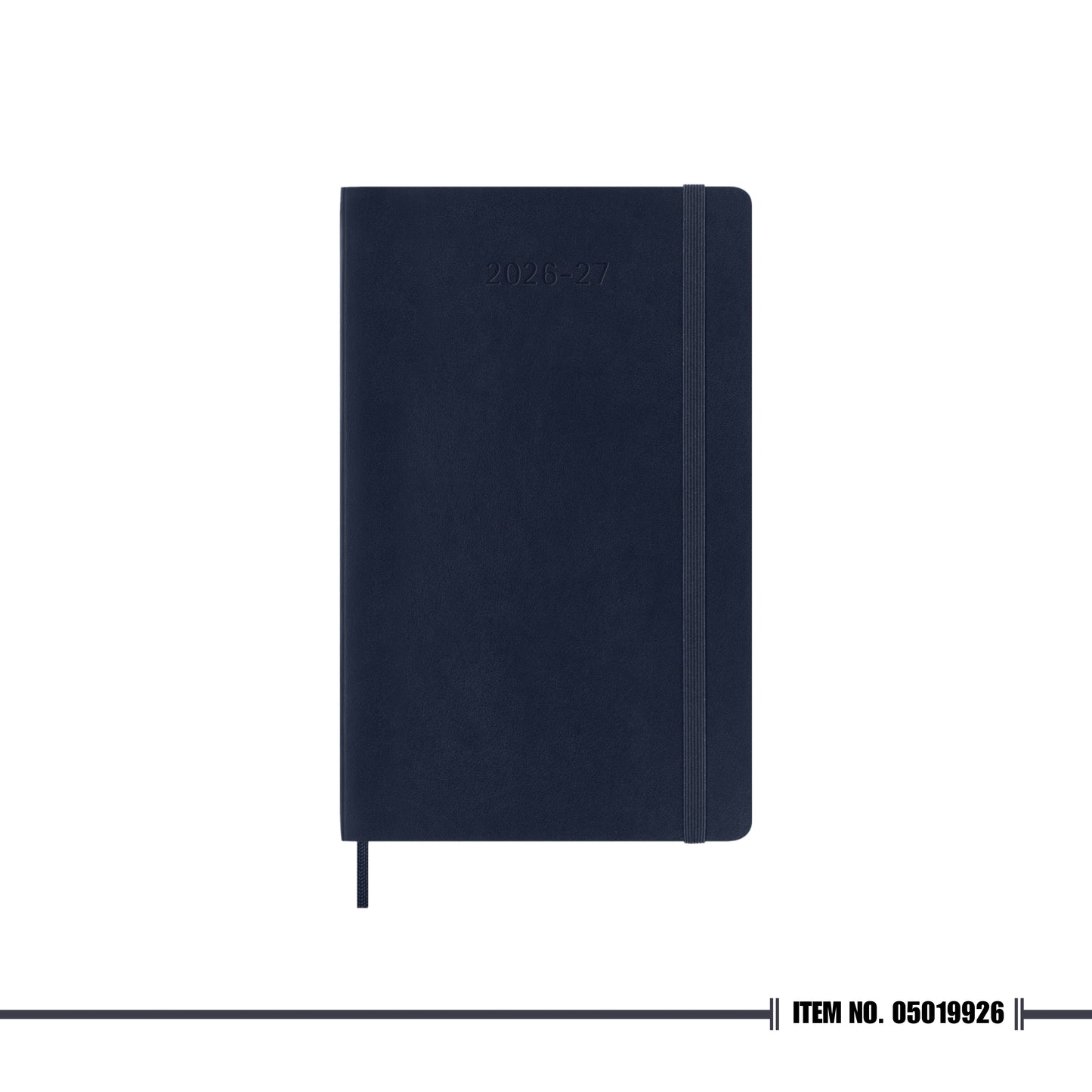 Moleskine Classic Weekly Planner 2026/2027 Weekly, 18 Months, Pocket, Soft Cover, Black