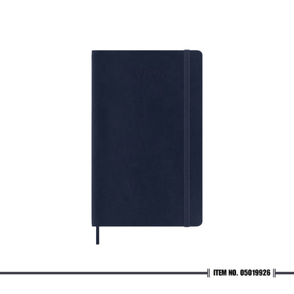 Moleskine Classic Weekly Planner 2026/2027 Weekly, 18 Months, Pocket, Soft Cover, Black