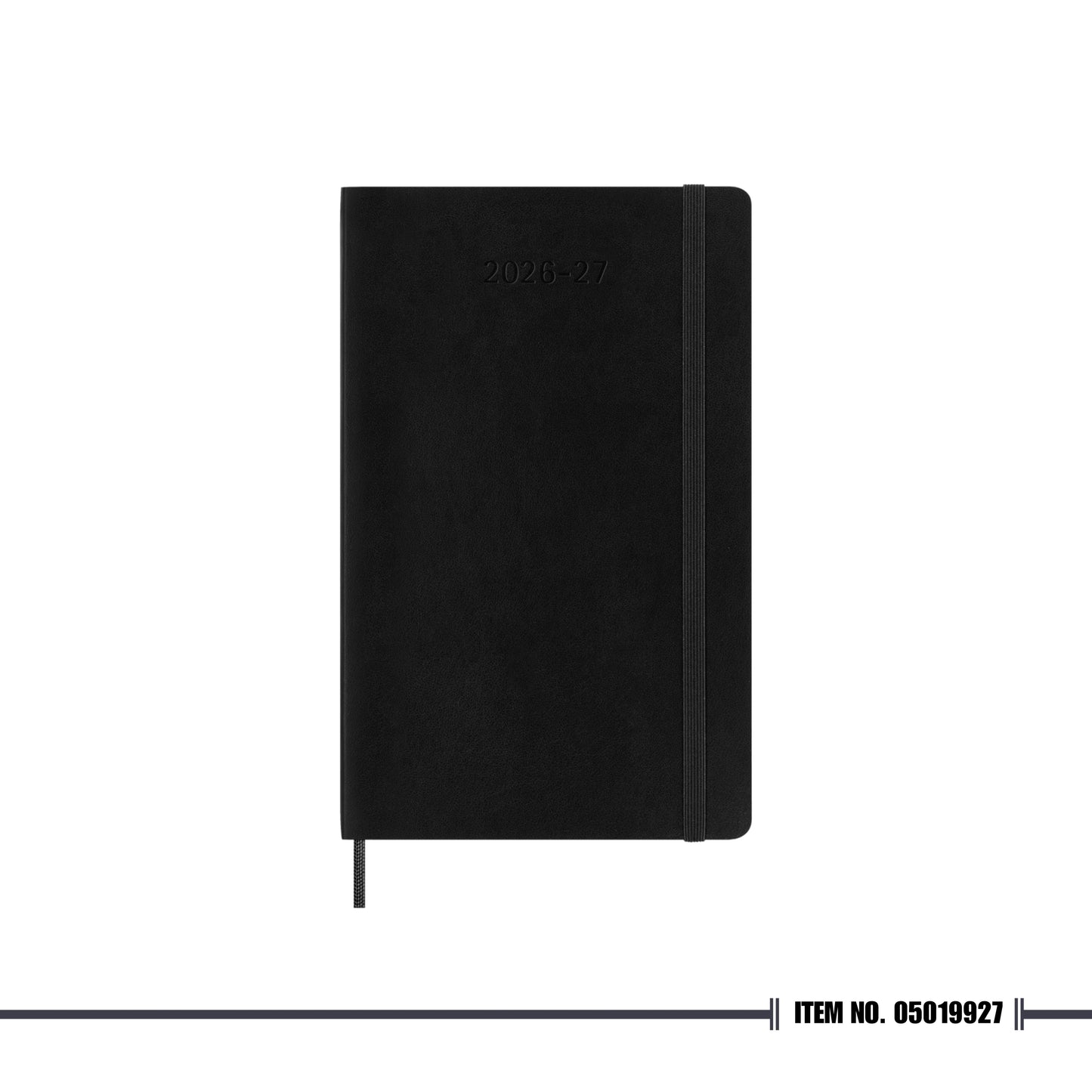 Moleskine Classic Weekly Planner 2026/2027 Weekly, 18 Months, Pocket, Soft Cover, Black