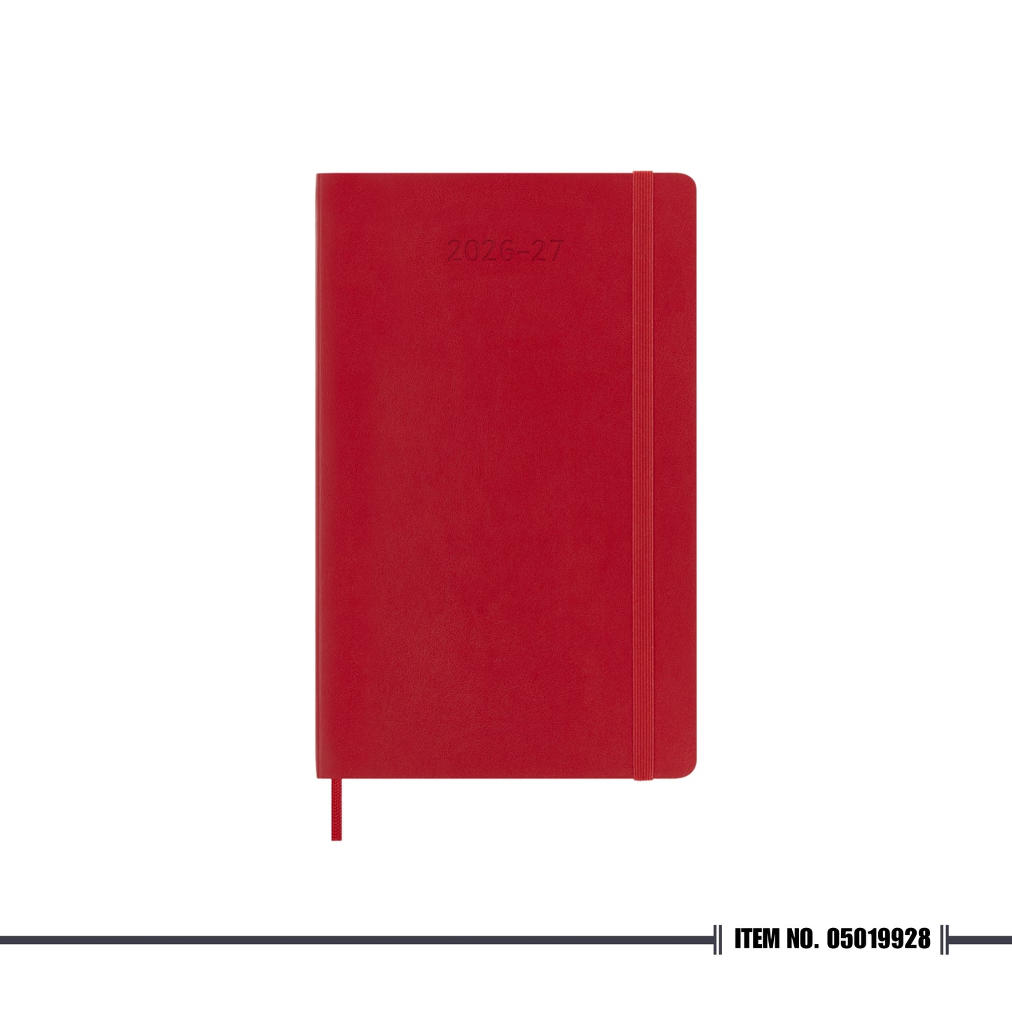 Moleskine Classic Weekly Planner 2026/2027 Weekly, 18 Months, Pocket, Soft Cover, Black
