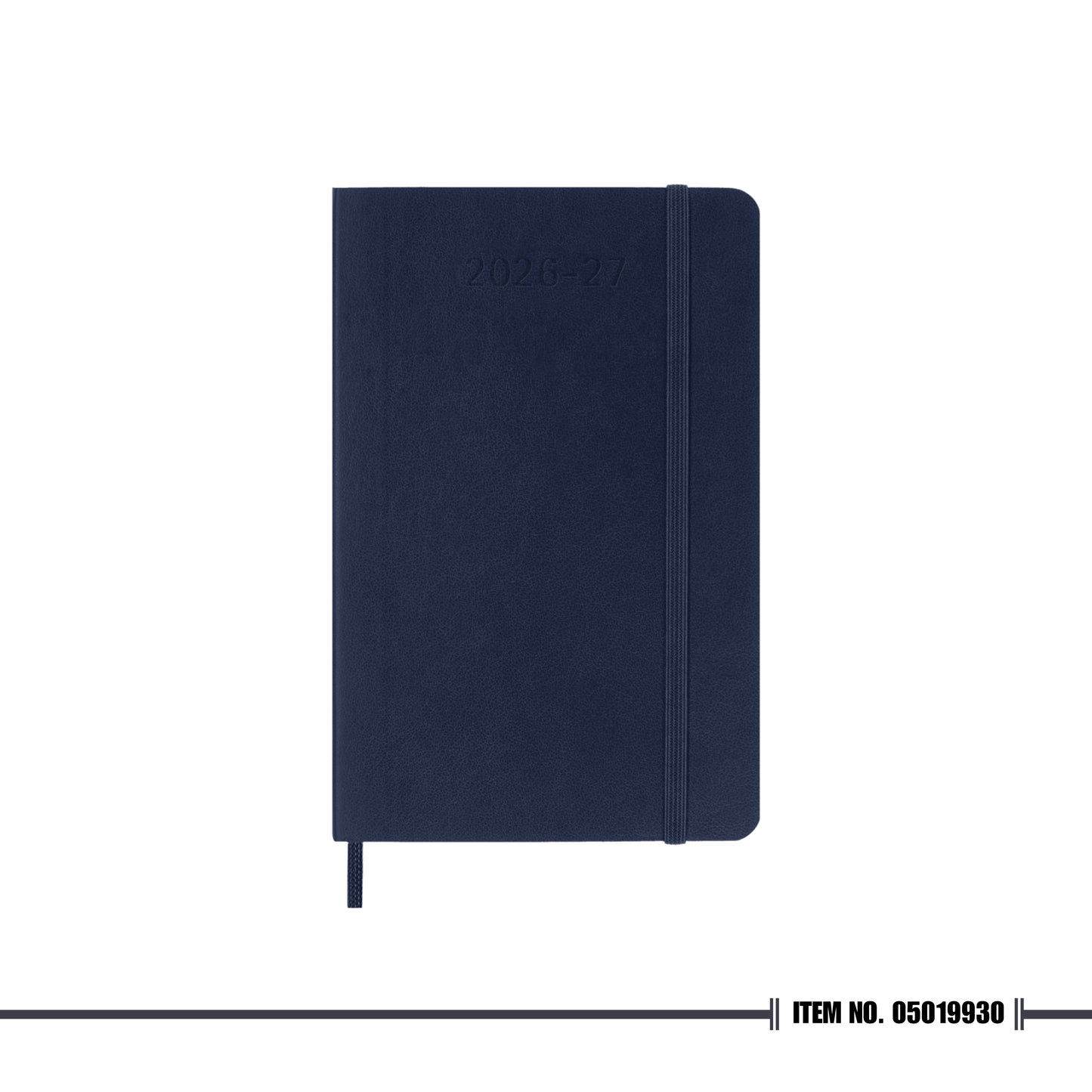 Moleskine Classic Weekly Planner 2026/2027 Weekly, 18 Months, Pocket, Soft Cover, Black
