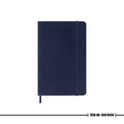 Moleskine Classic Weekly Planner 2026/2027 Weekly, 18 Months, Pocket, Soft Cover, Black