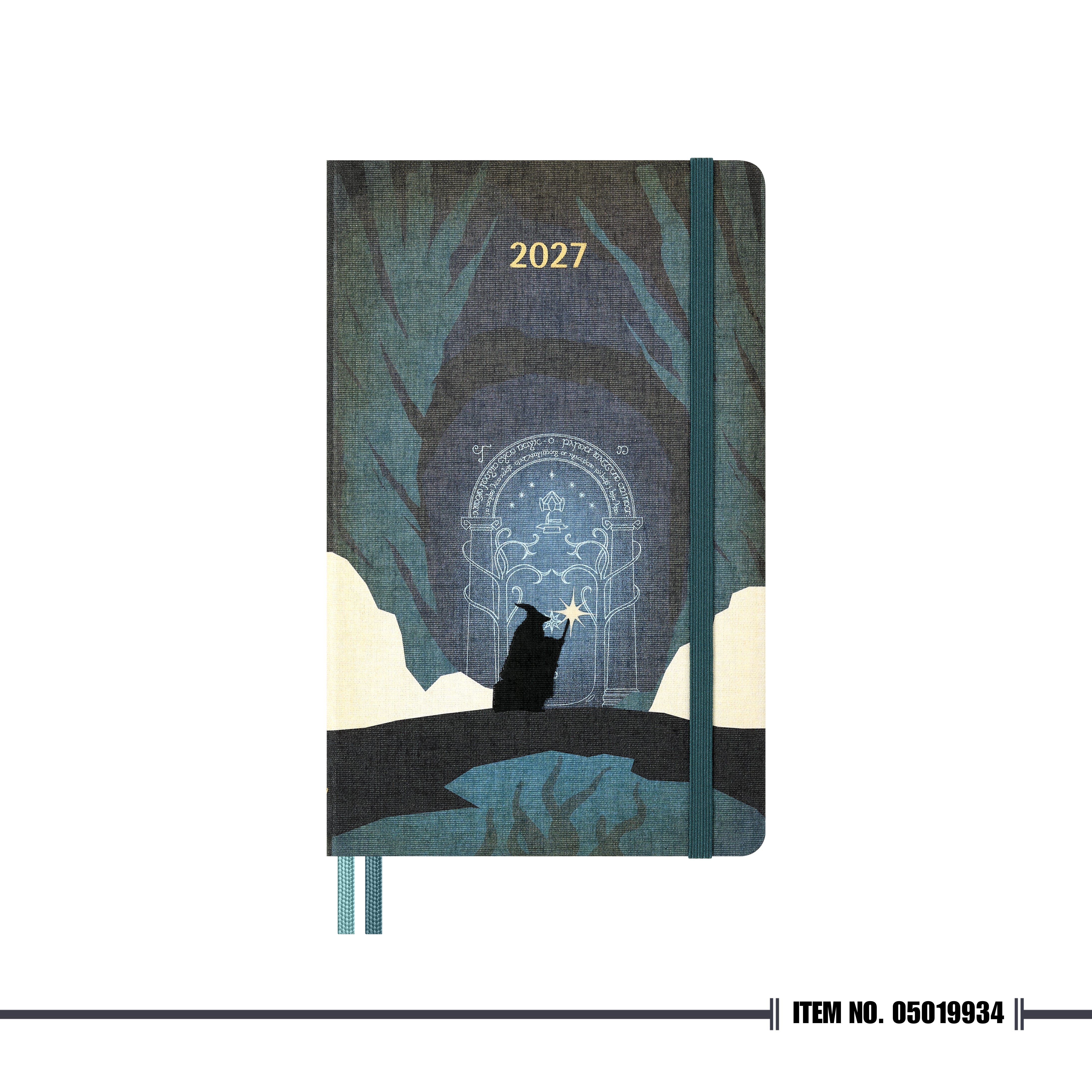 Moleskine The Lord of the Rings Planner 2027 Weekly, Hard Cover, 12-Month, Large