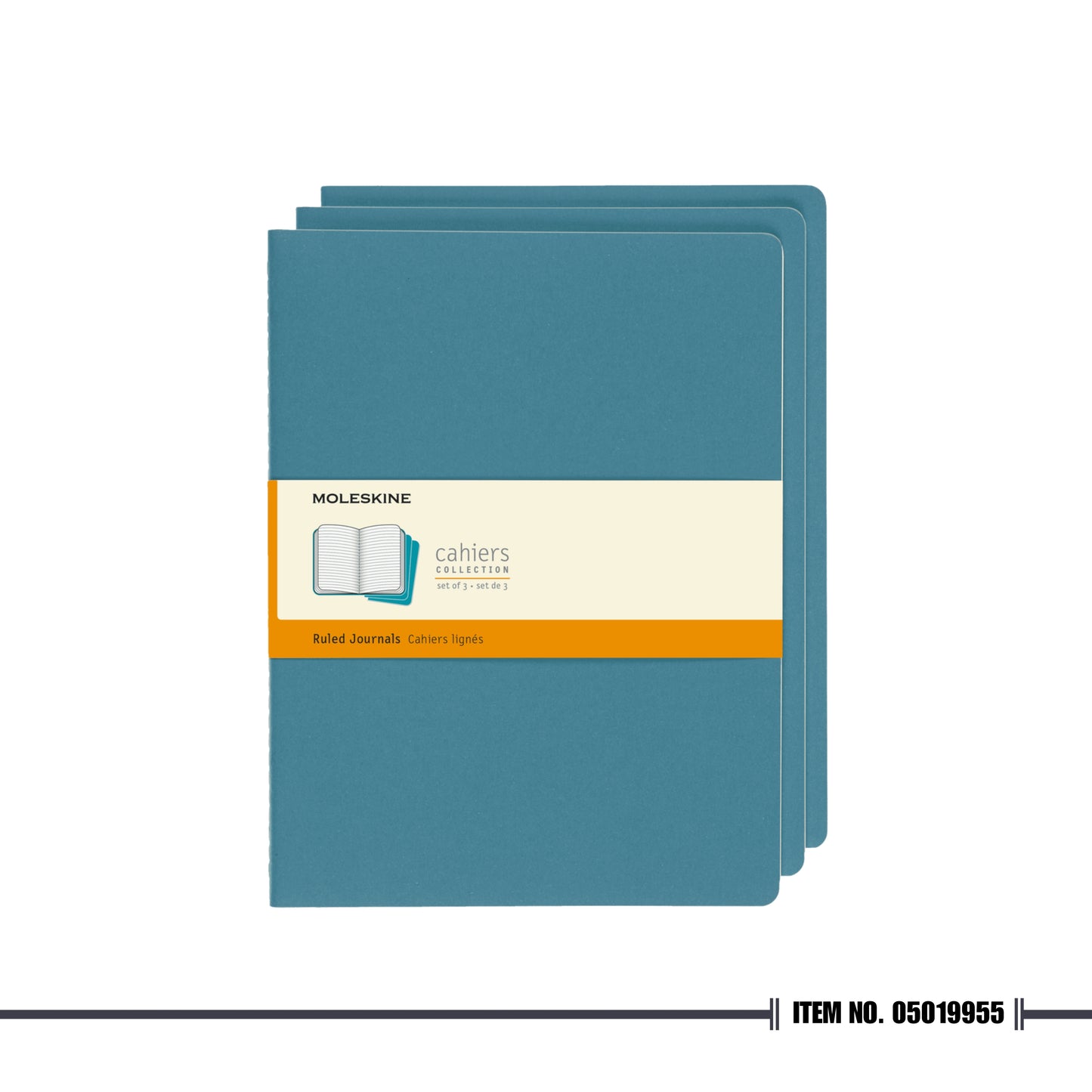 Moleskine Cahier Journals Large - Set of 3