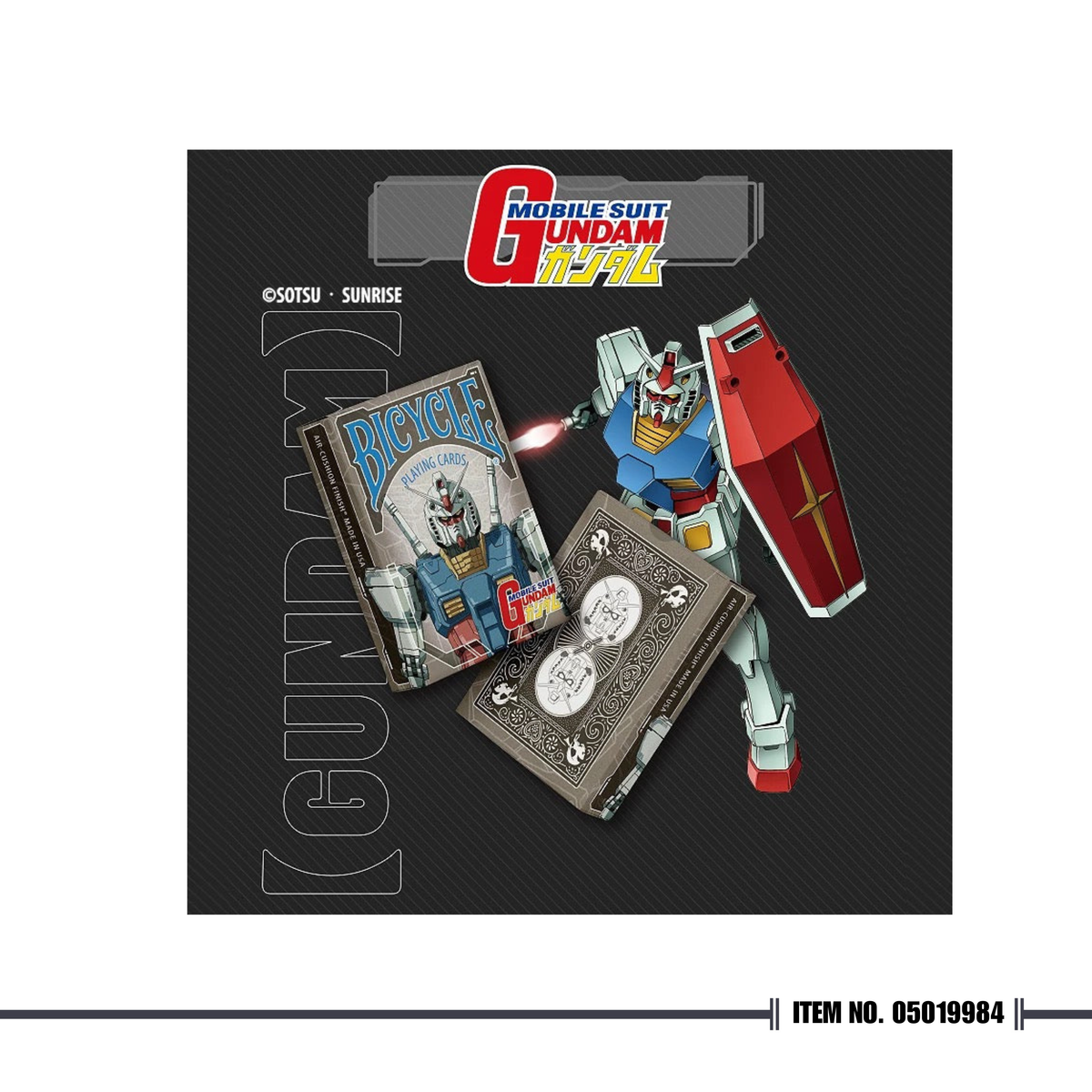 Bicycle Mobile Suit Gundam Playing Cards – Cutting Edge Online Store