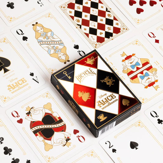 Disney Alice in Wonderland Inspired Playing Cards by Bicycle®