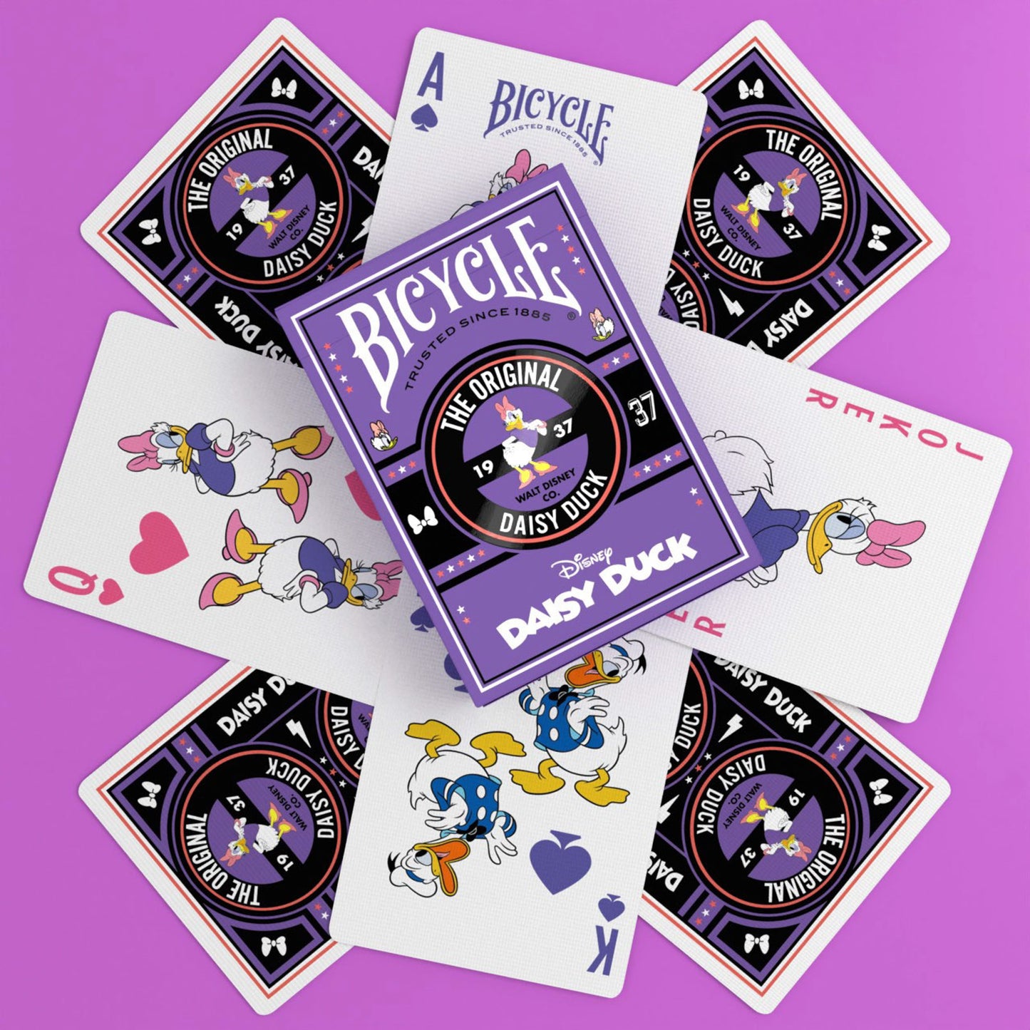 Bicycle® Disney Daisy Duck Playing Cards