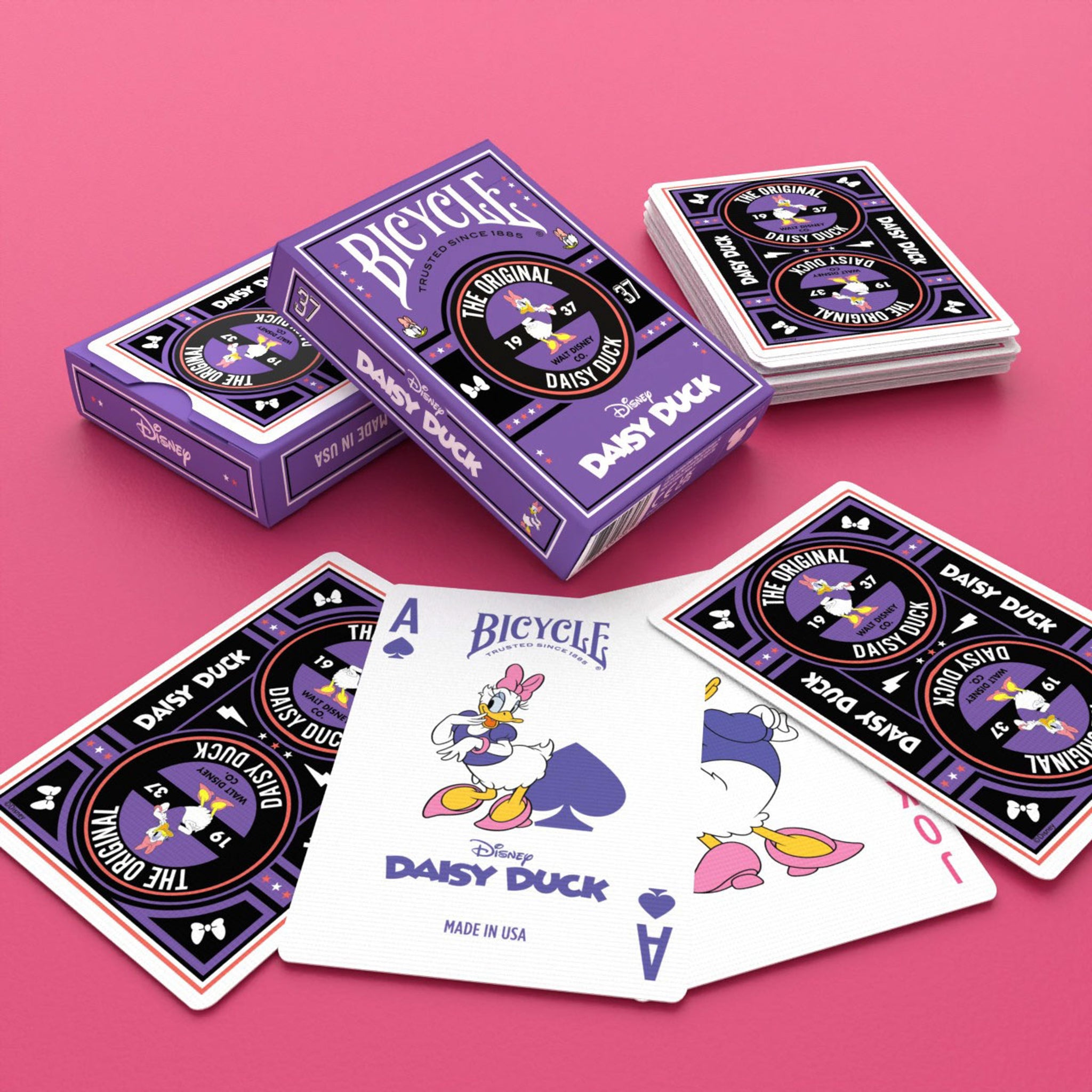 Bicycle® Disney Daisy Duck Playing Cards