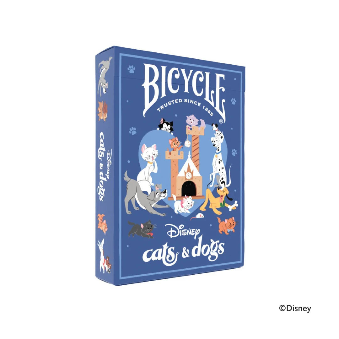 Bicycle® Disney Cats and Dogs Playing Cards