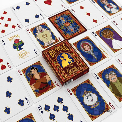 Bicycle® Disney Beauty and the Beast Playing Cards