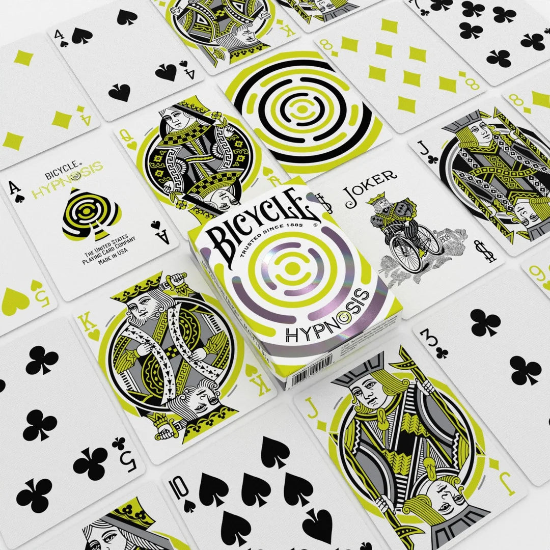 Bicycle® Hypnosis Green Playing Cards
