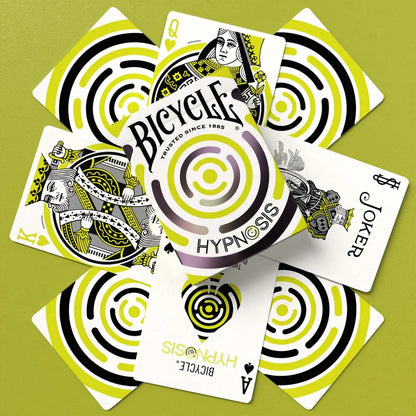 Bicycle® Hypnosis Green Playing Cards