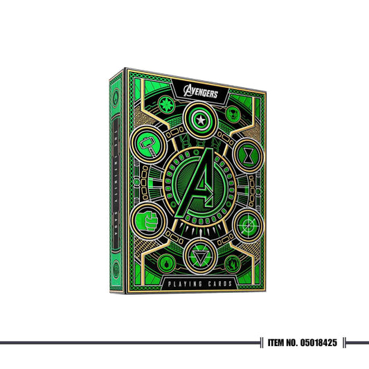 Avengers Infinity Saga Playing Cards - Green