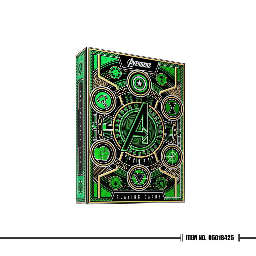 Avengers Green Edition Playing Cards