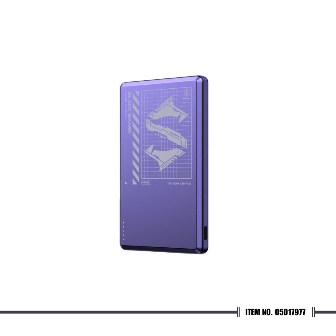 [💚PAYDAY SALE💚] Black Shark Blade Magnetic Power Bank 5000mAh