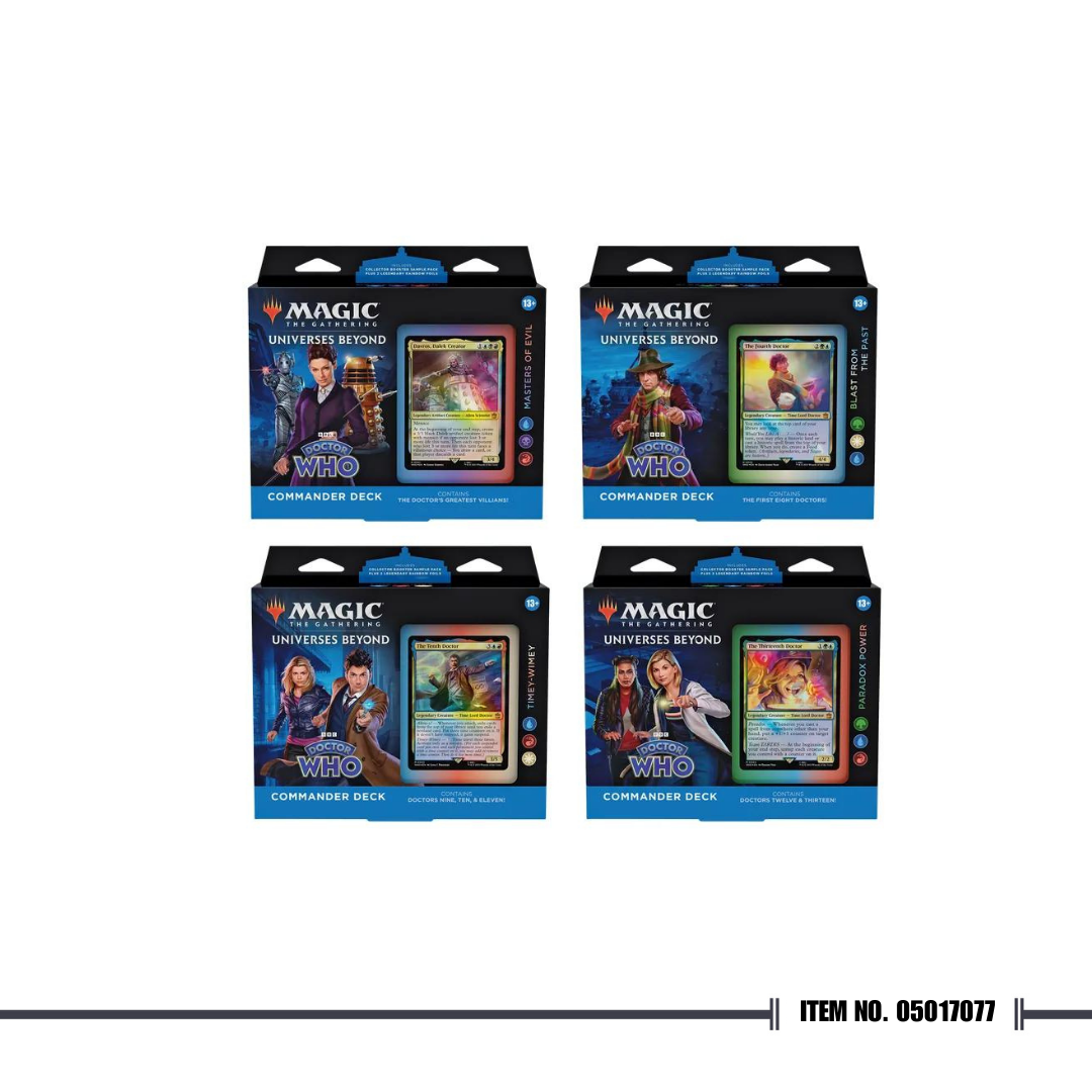 Magic The Gathering: WHO Commander Decks