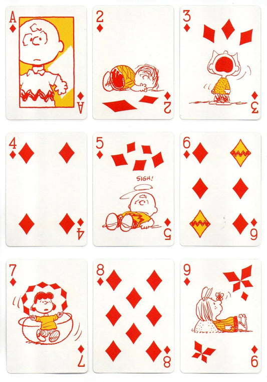 Bicycle® Peanuts 75th Anniversary Playing Card