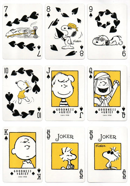 Bicycle® Peanuts 75th Anniversary Playing Card