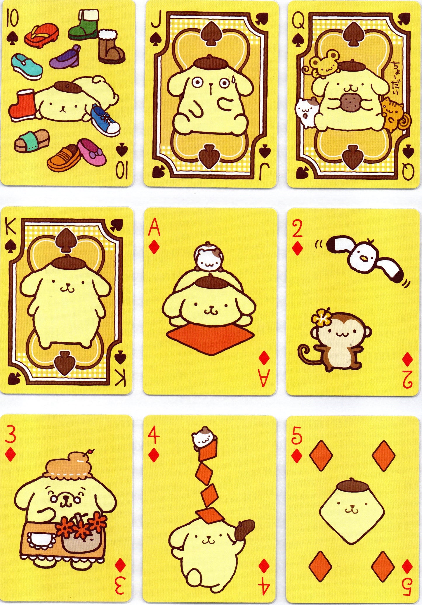 Bicycle® Pompompurin Playing Cards