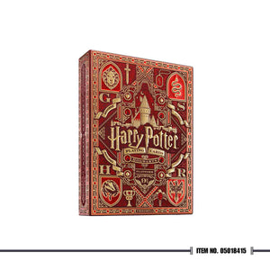 Harry Potter Red Playing Cards (Gryffindor)