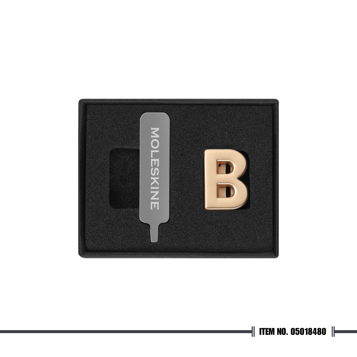 Moleskine Letter Pins - Gold