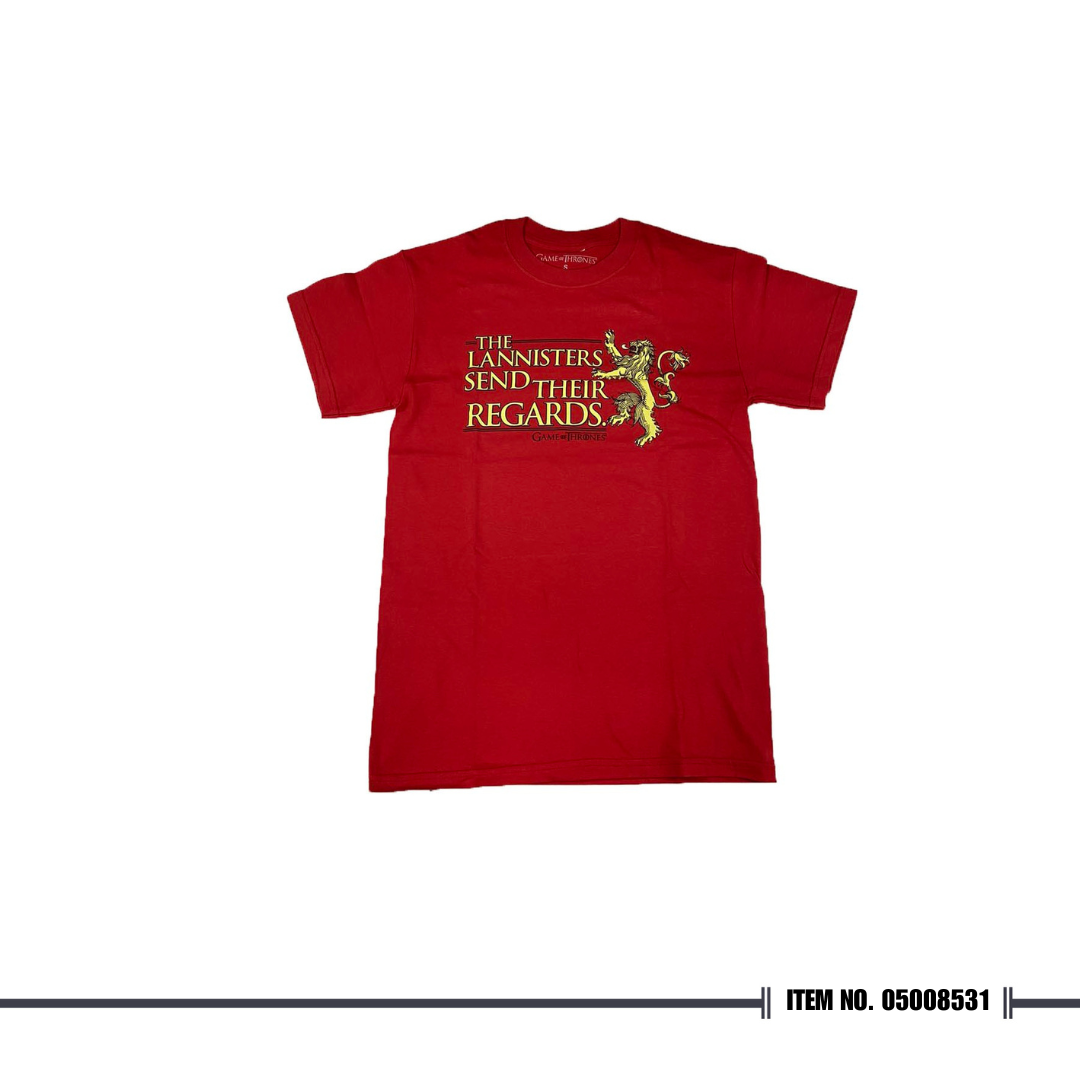 Game of Thrones Lannisters Send Regards T-shirt