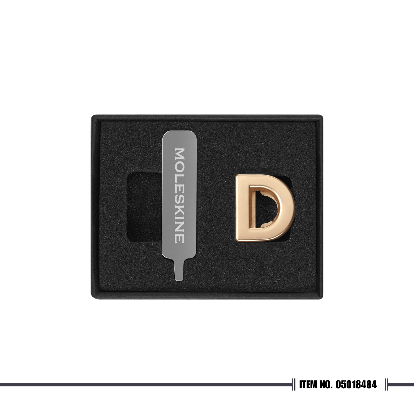 Moleskine Letter Pins - Gold