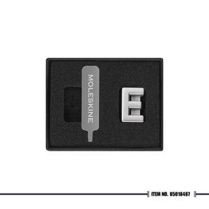 Moleskine® Letter Pins - Silver