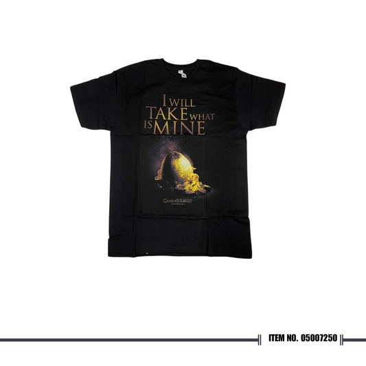 6472-370086-M Game of Thrones Take What Is Mine T-Shirt