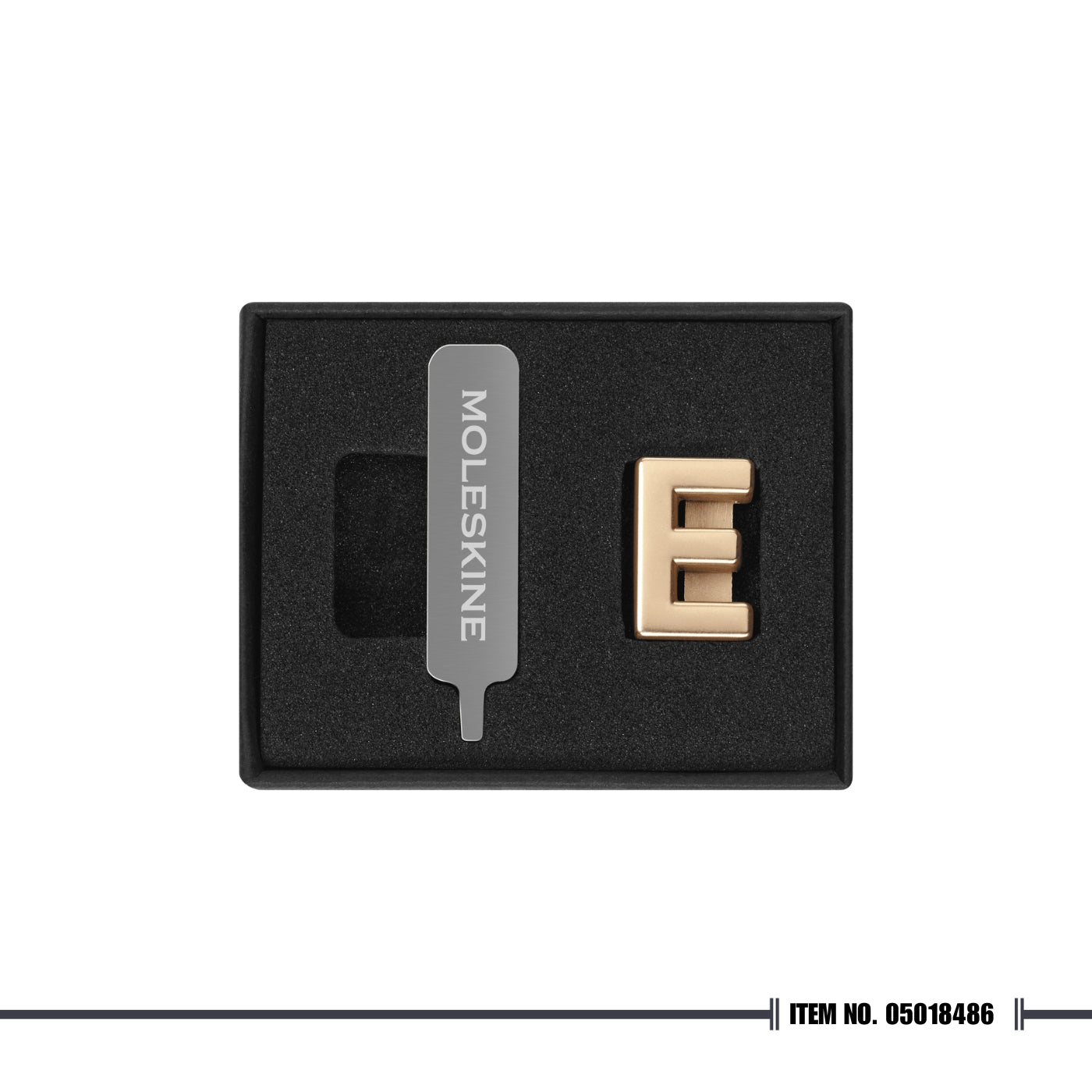 Moleskine Letter Pins - Gold