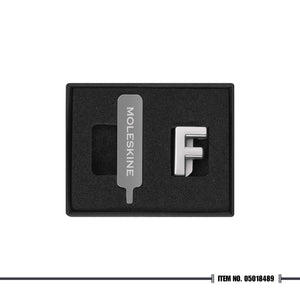 Moleskine® Letter Pins - Silver