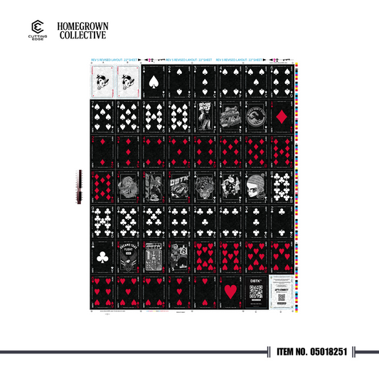 Bicycle® x DBTK® Uncut Sheet