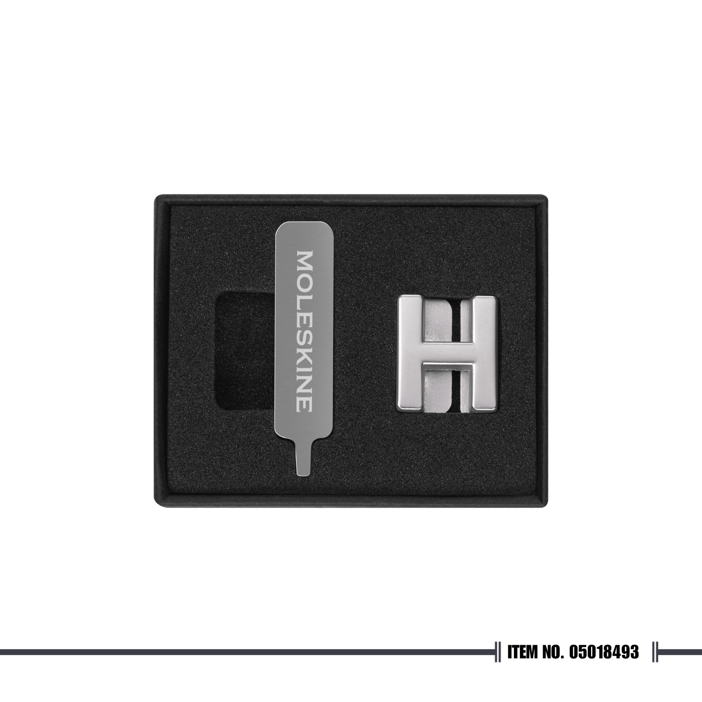 Moleskine Letter Pins - Silver