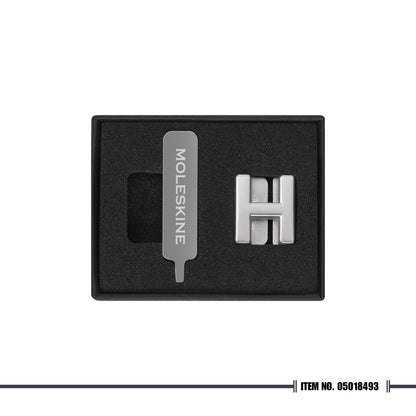 Moleskine Letter Pins - Silver