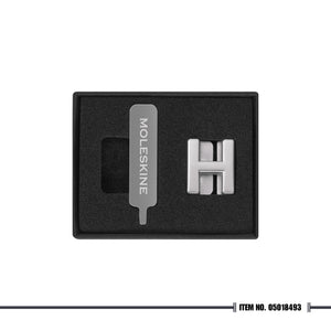 Moleskine® Letter Pins - Silver