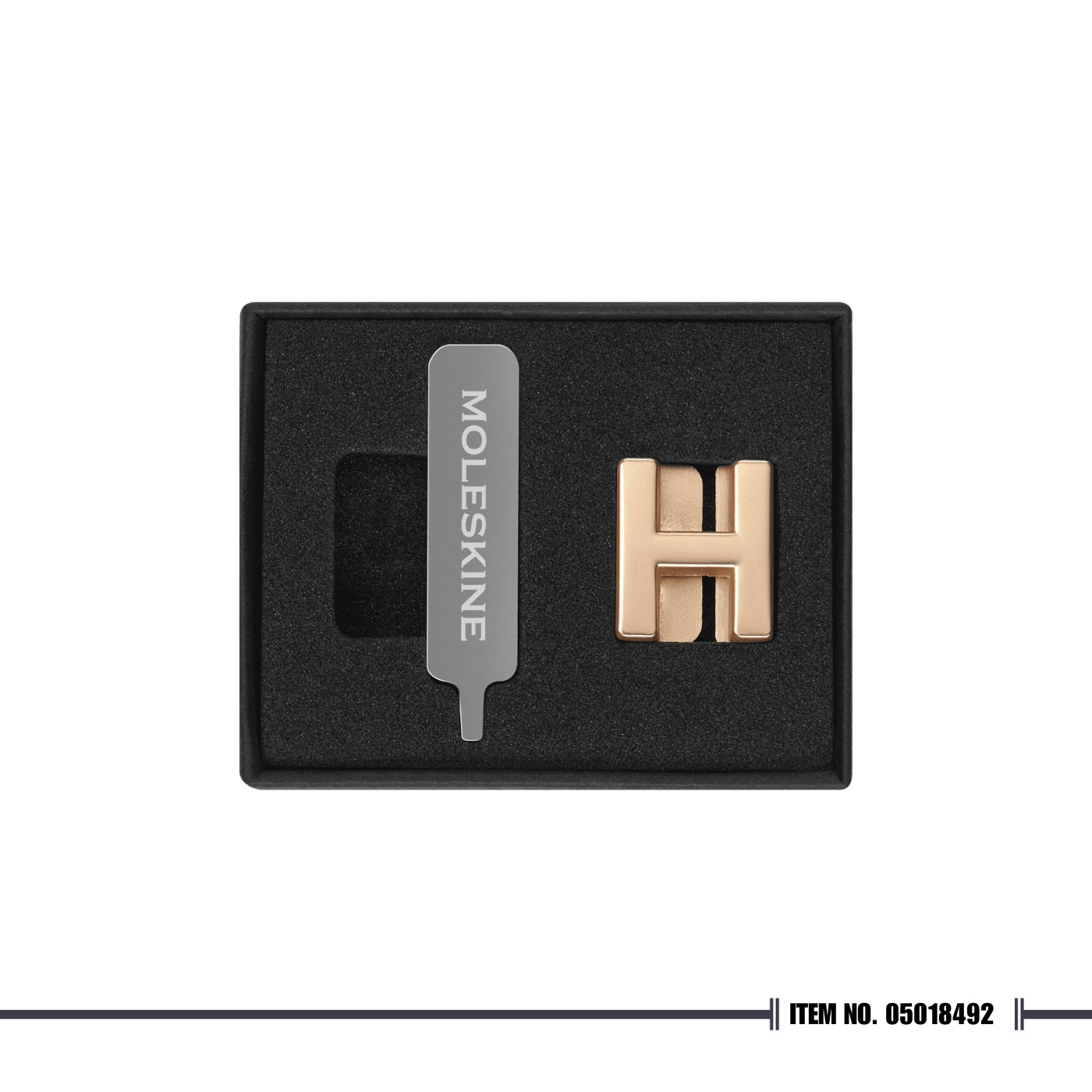 Moleskine Letter Pins - Gold