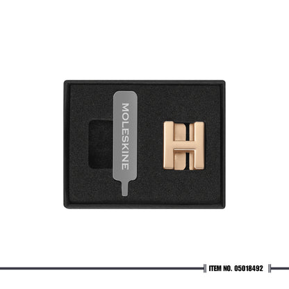 Moleskine Letter Pins - Gold