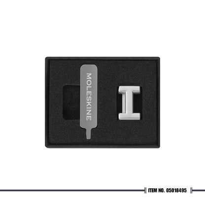 Moleskine Letter Pins - Silver