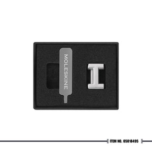 Moleskine® Letter Pins - Silver