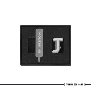 Moleskine® Letter Pins - Silver