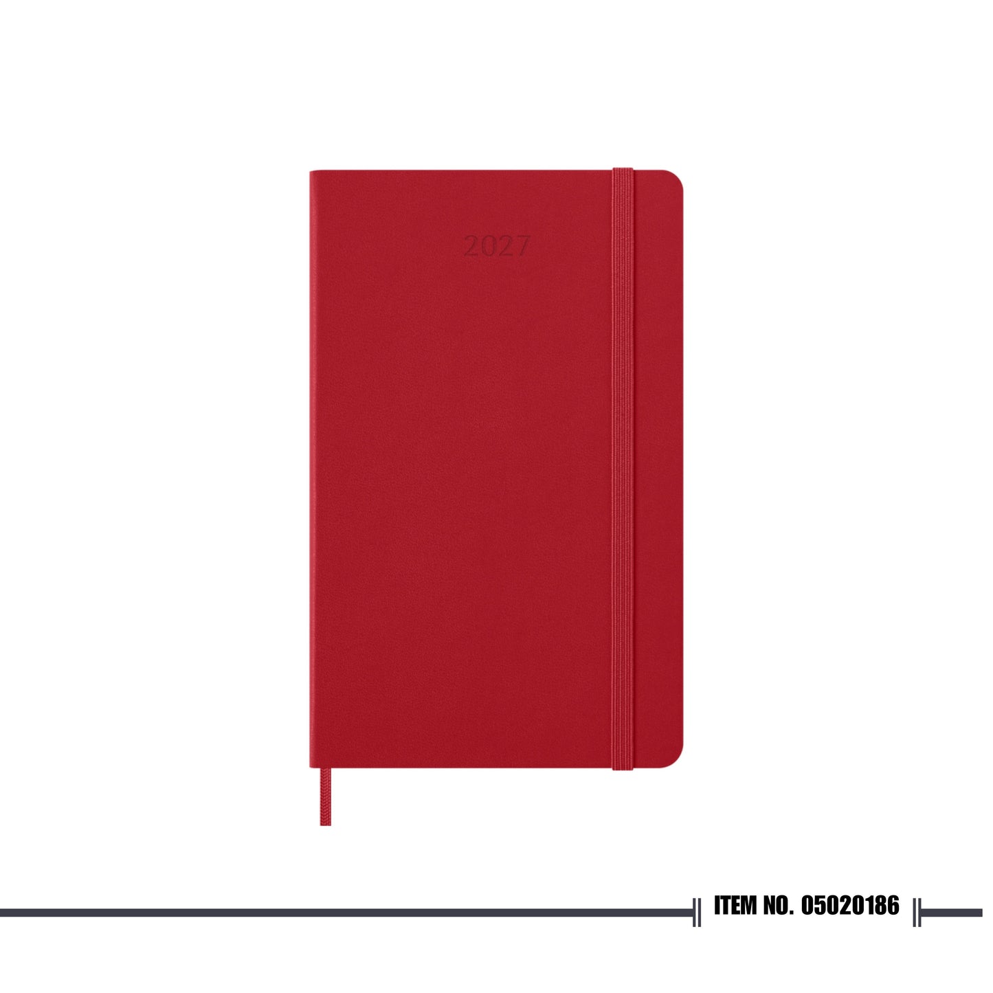 Moleskine Classic Diary 2027 – Daily, 12 Months, Soft Cover