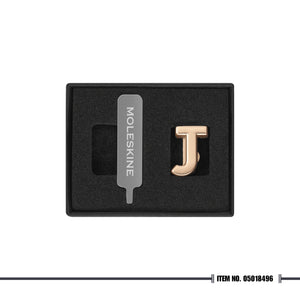 Moleskine® Letter Pins - Gold