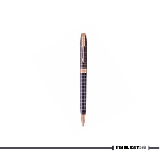 Parker Sonnet 18 Purple Chiselled PGT 18k Ballpoint
