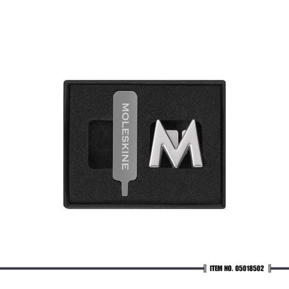 Moleskine Letter Pins - Silver