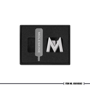 Moleskine® Letter Pins - Silver