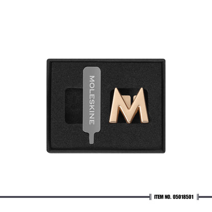 Moleskine Letter Pins - Gold